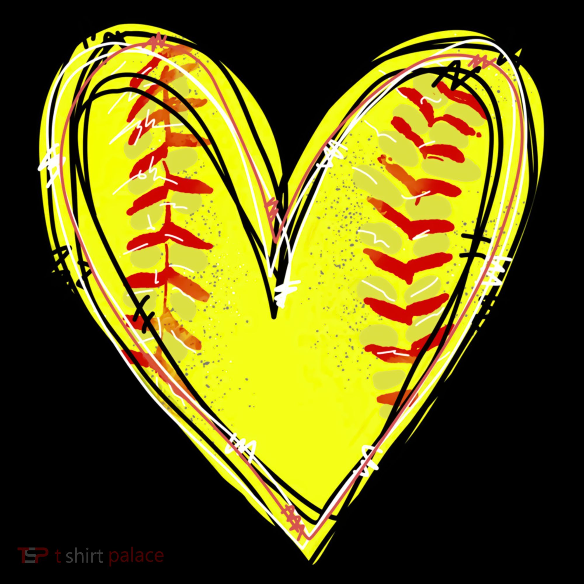 Softball Game Softball Heart Day Softball Lovers Women's Tank Top