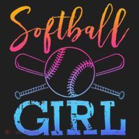 Softball Girls Softball Player Softball Girl Women's Sweatshirt thumb 2