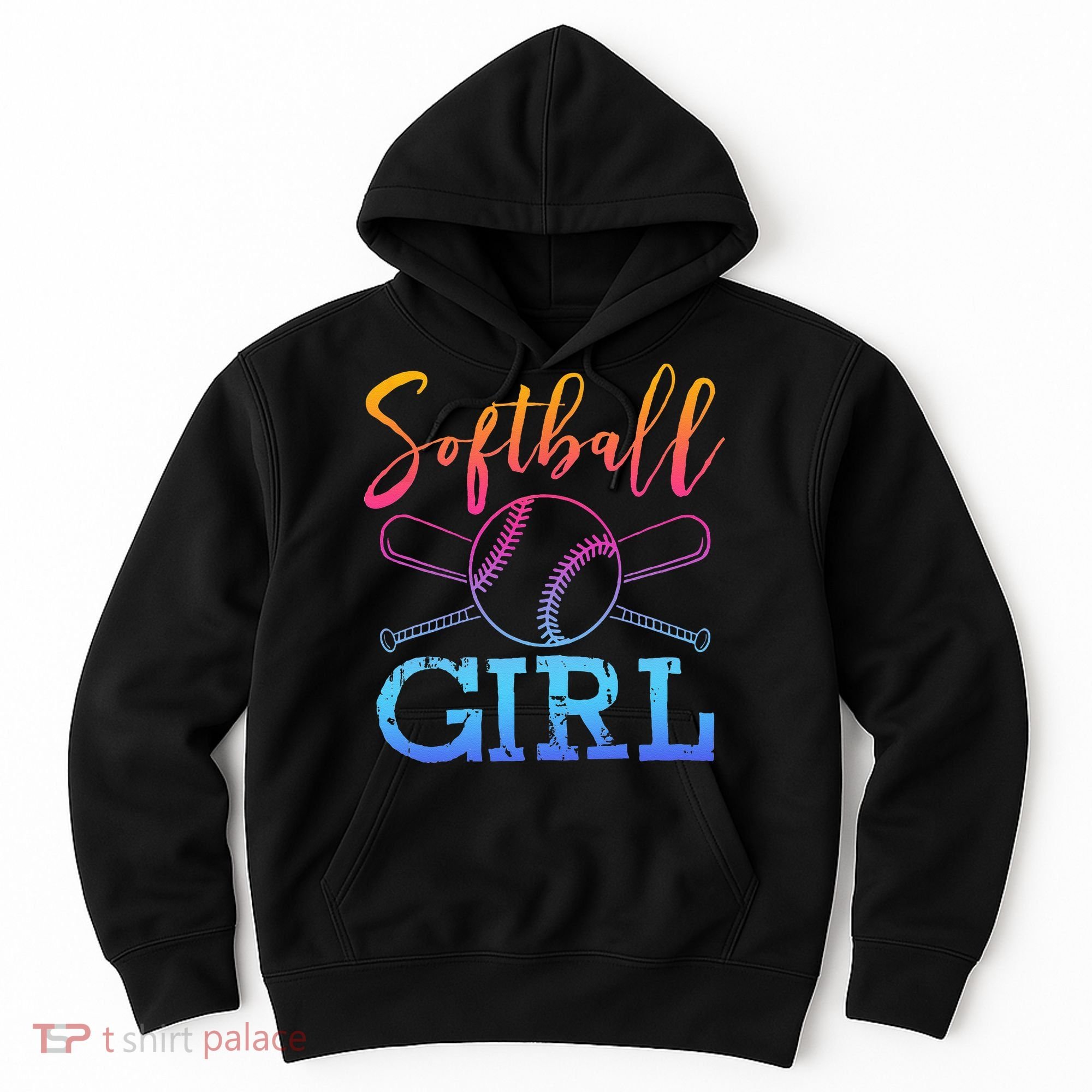 Softball Girls Softball Player Softball Girl Hoodie