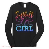 Softball Girls Softball Player Softball Girl Long Sleeve Shirt thumb 0