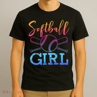 Softball Girls Softball Player Softball Girl T-Shirt thumb 3