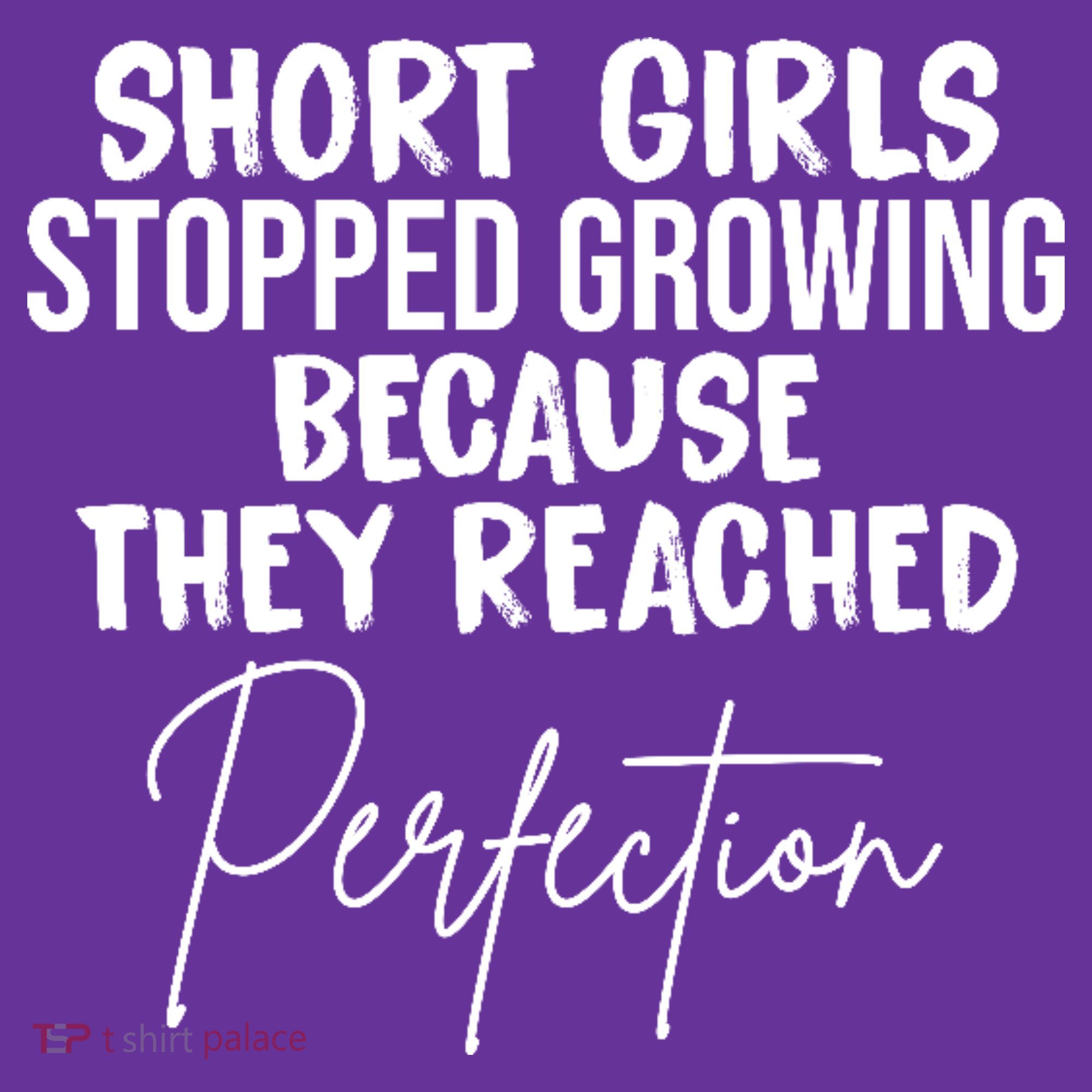 Short Girls Stopped Growing Perfection Apron