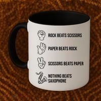 Saxophone Gift Coffee Mug thumb 2