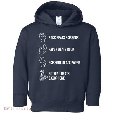 Saxophone Gift Toddler Hoodie