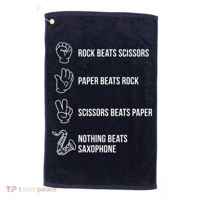 Saxophone Gift Golf Towel
