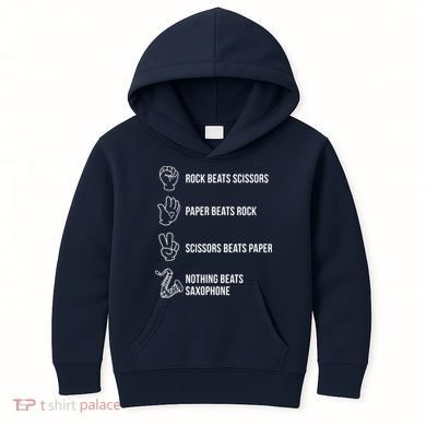 Saxophone Gift Kids Hoodie