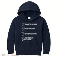 Saxophone Gift Kids Hoodie thumb 0