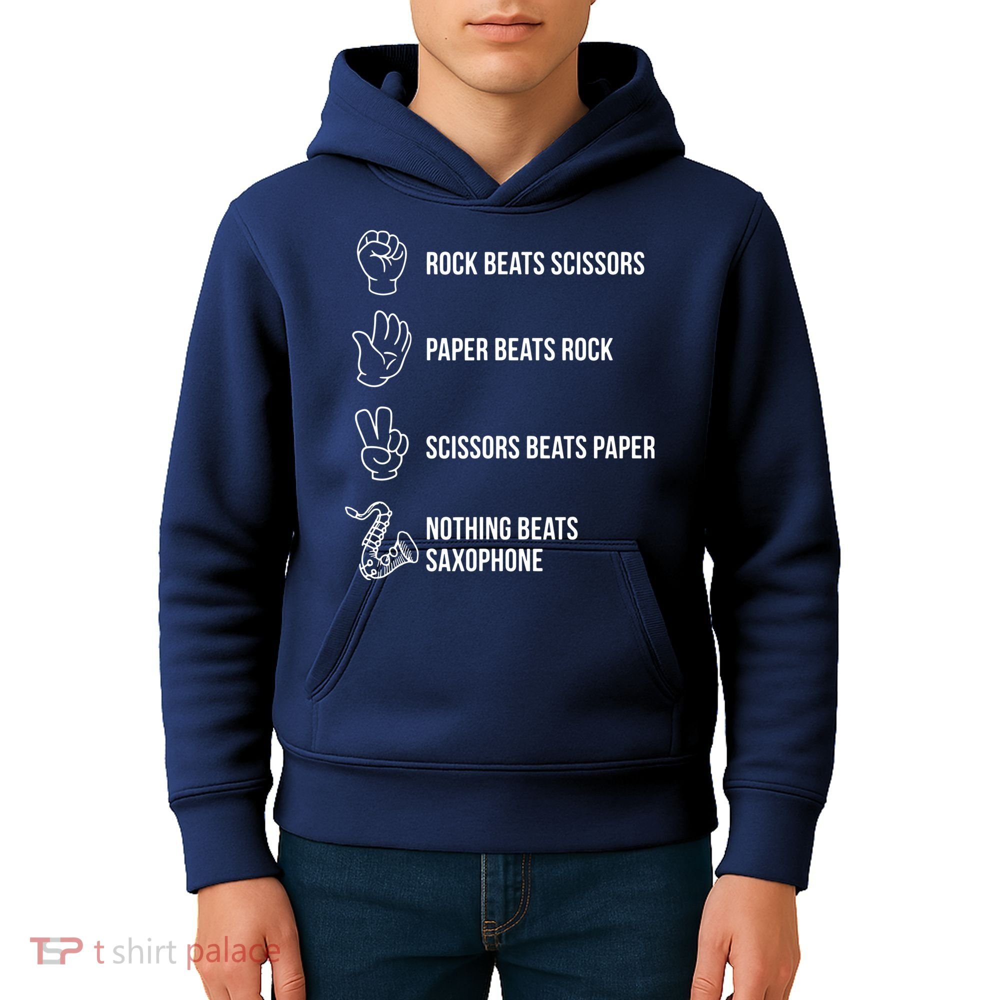 Saxophone Gift Kids Hoodie