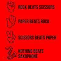 Saxophone Gift Santa Hat thumb 1