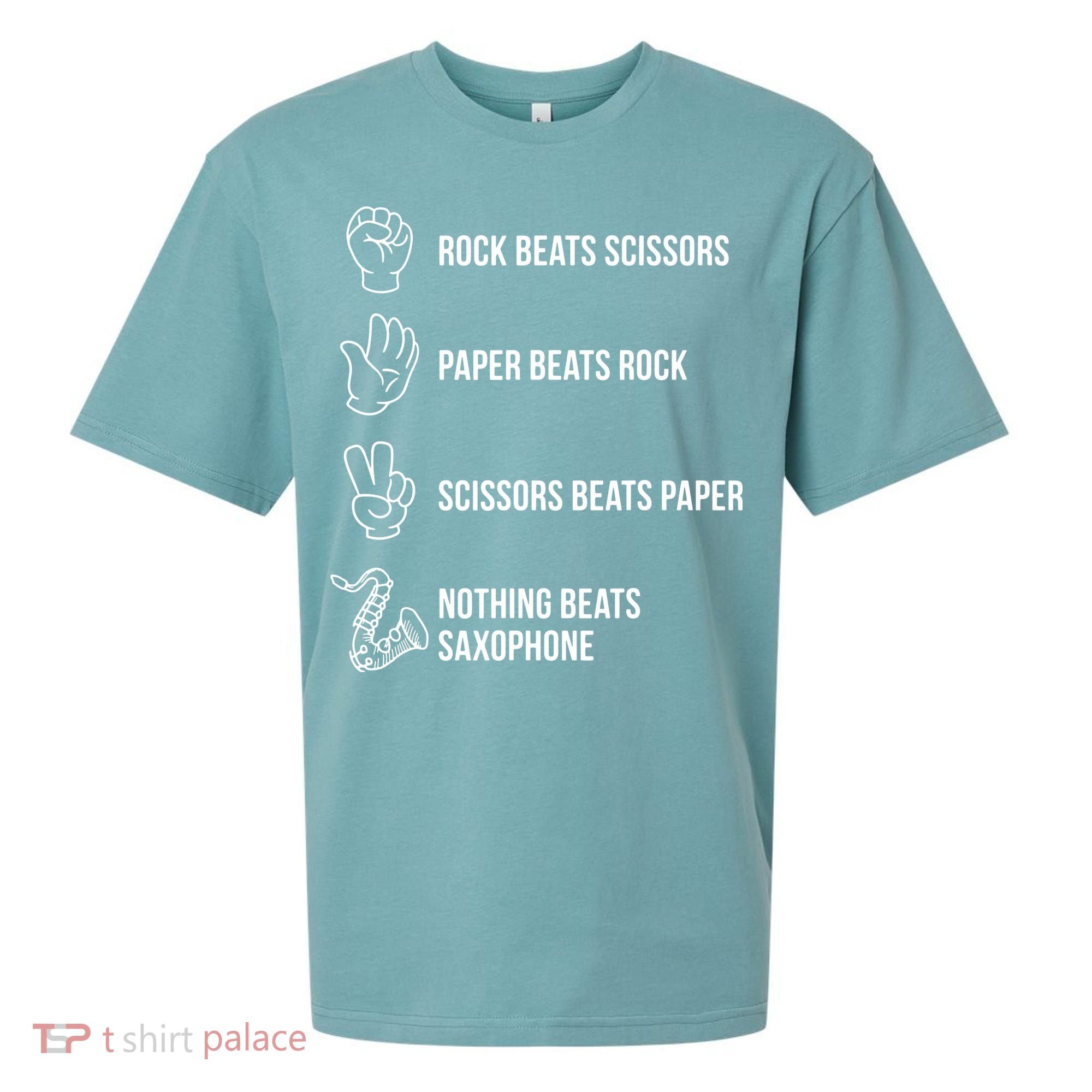 Saxophone Gift Sueded Cloud Jersey T-Shirt