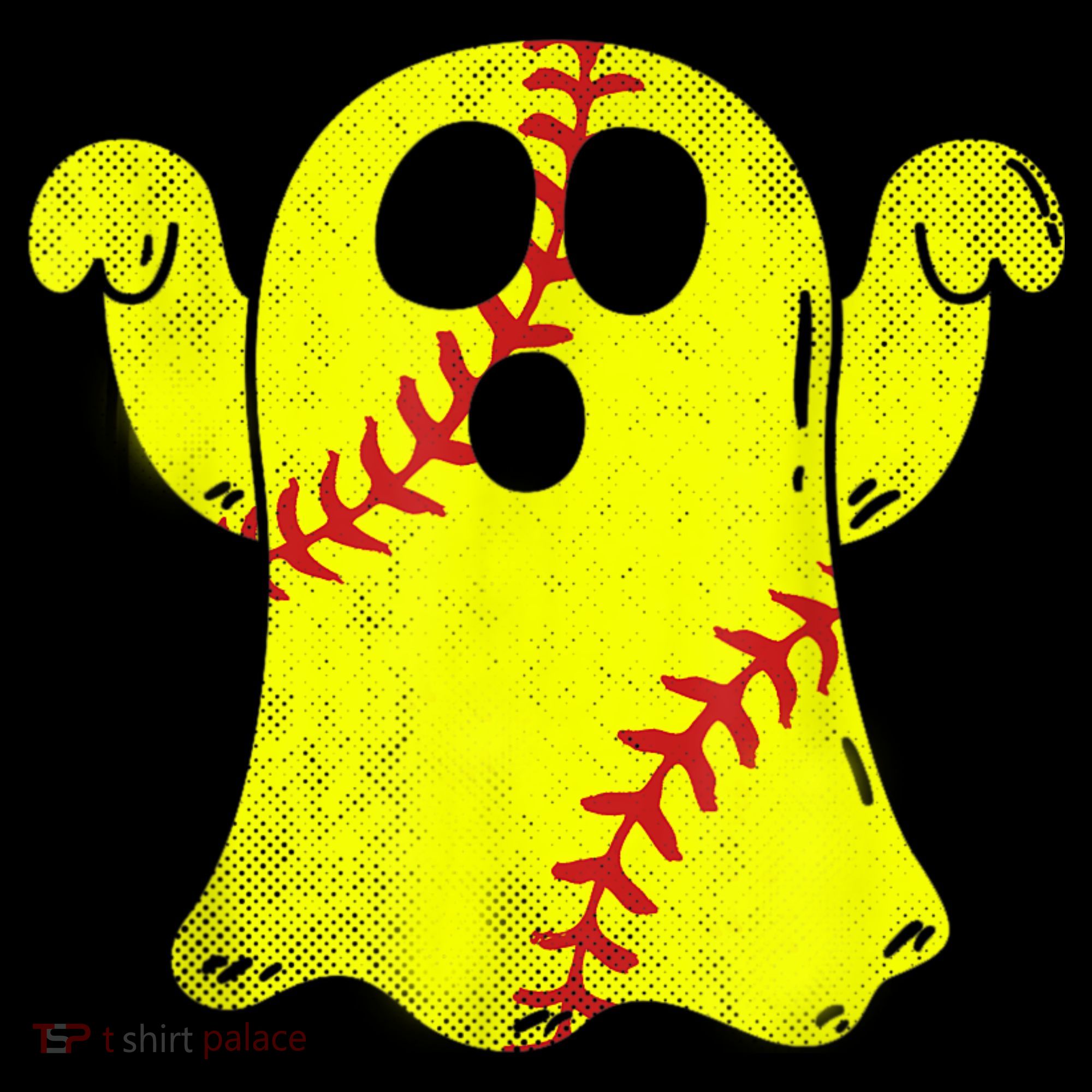 Softball Ghost Softball Lover Halloween Costume Women's Hoodie