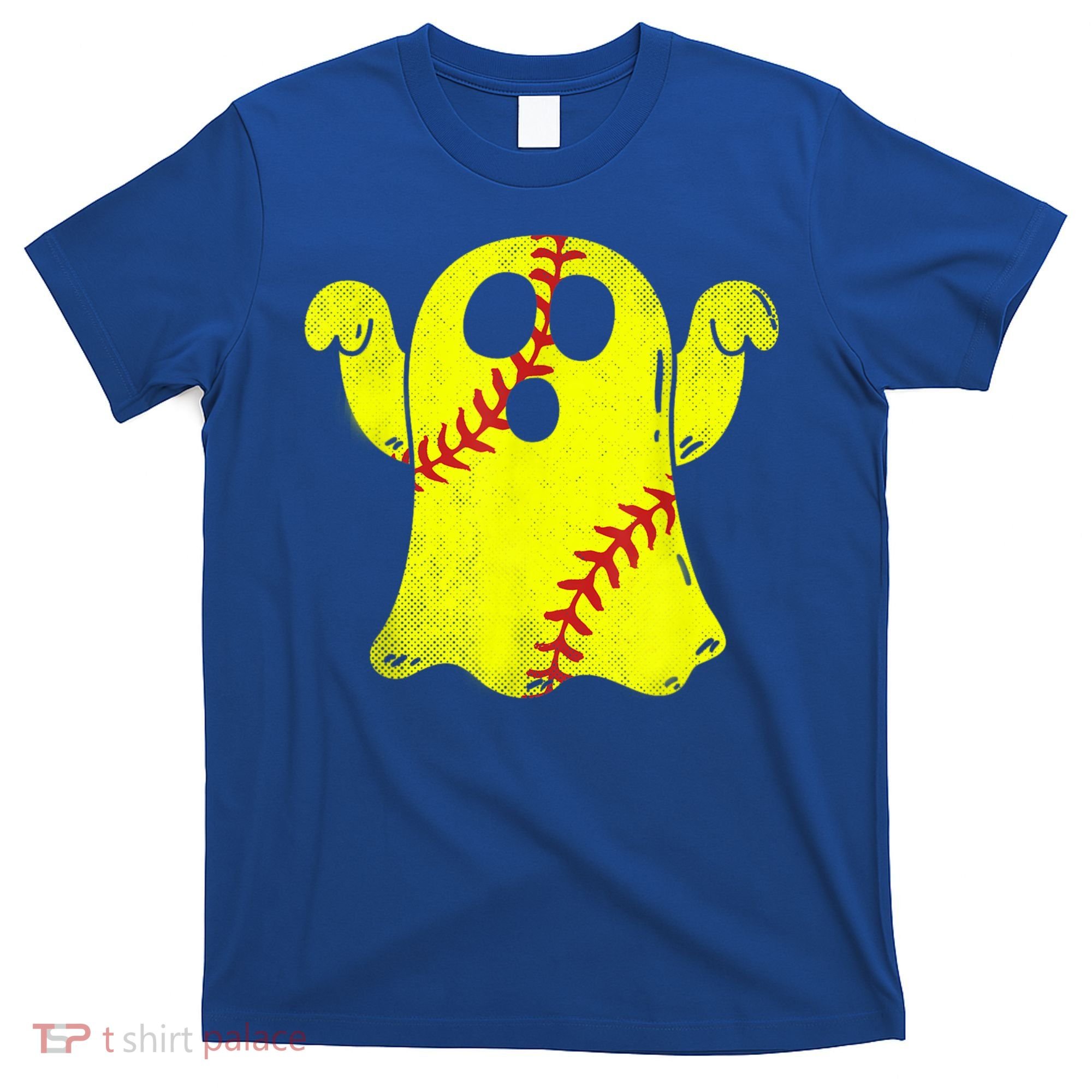 Softball Ghost Softball Lover Halloween Costume T-Shirt
