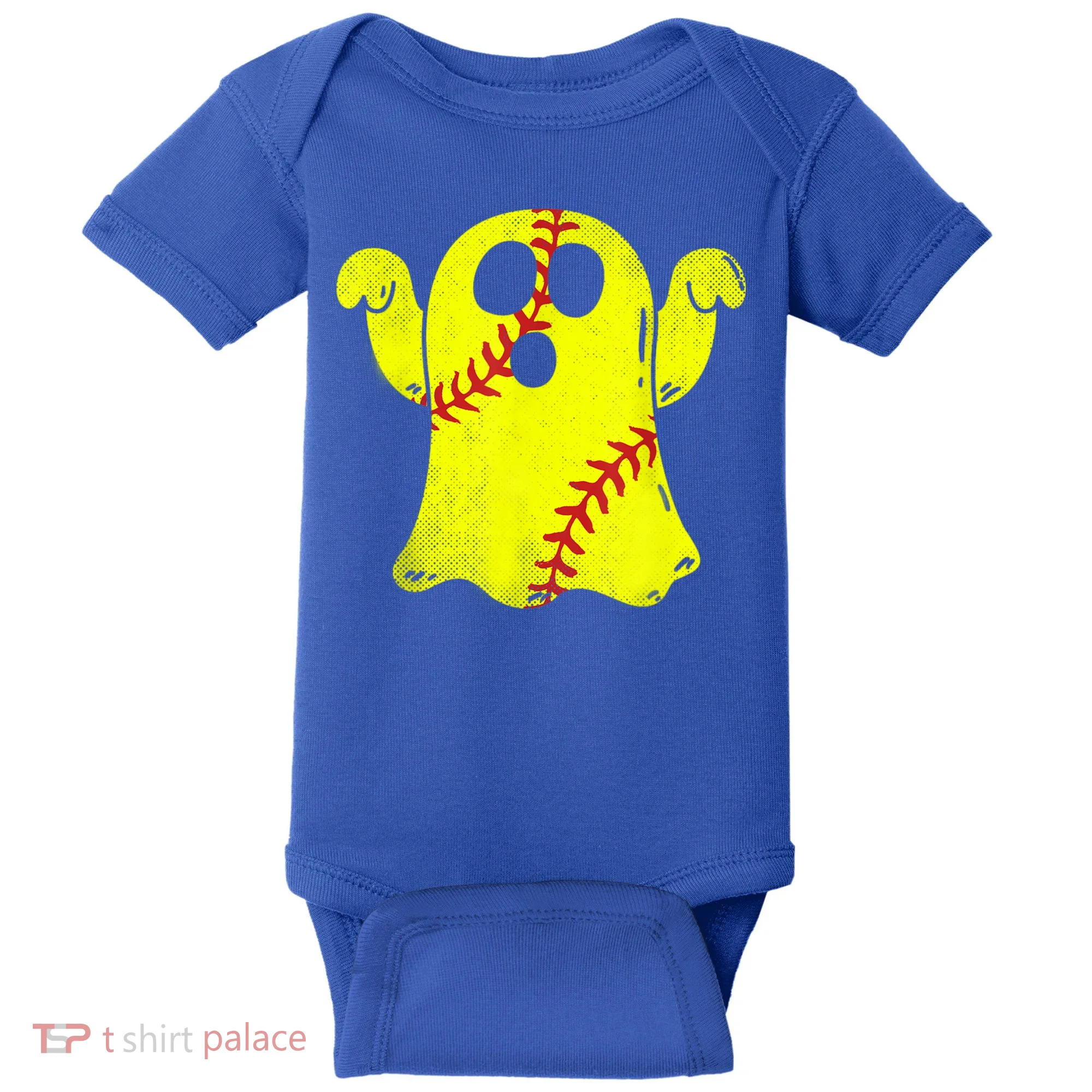 Softball Ghost Softball Lover Halloween Costume Baby Bodysuit