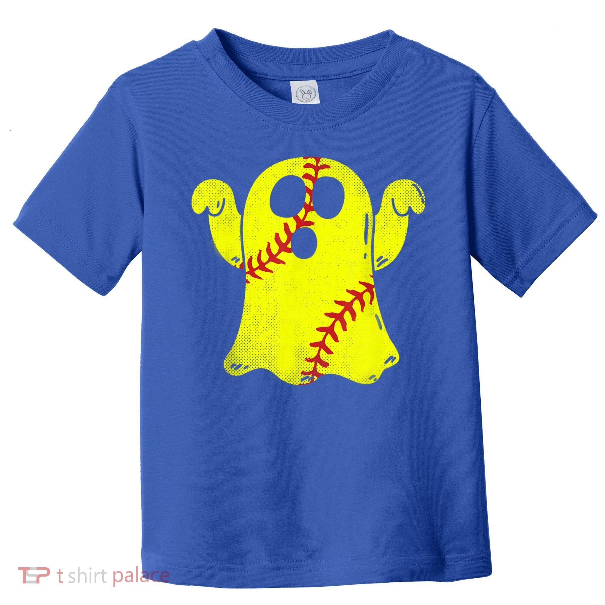 Softball Ghost Softball Lover Halloween Costume Toddler T-Shirt