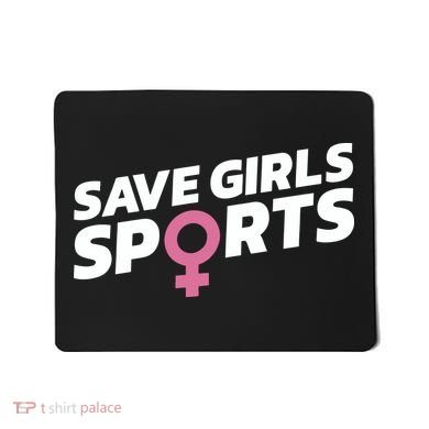 Save Girl Sports Mousepad