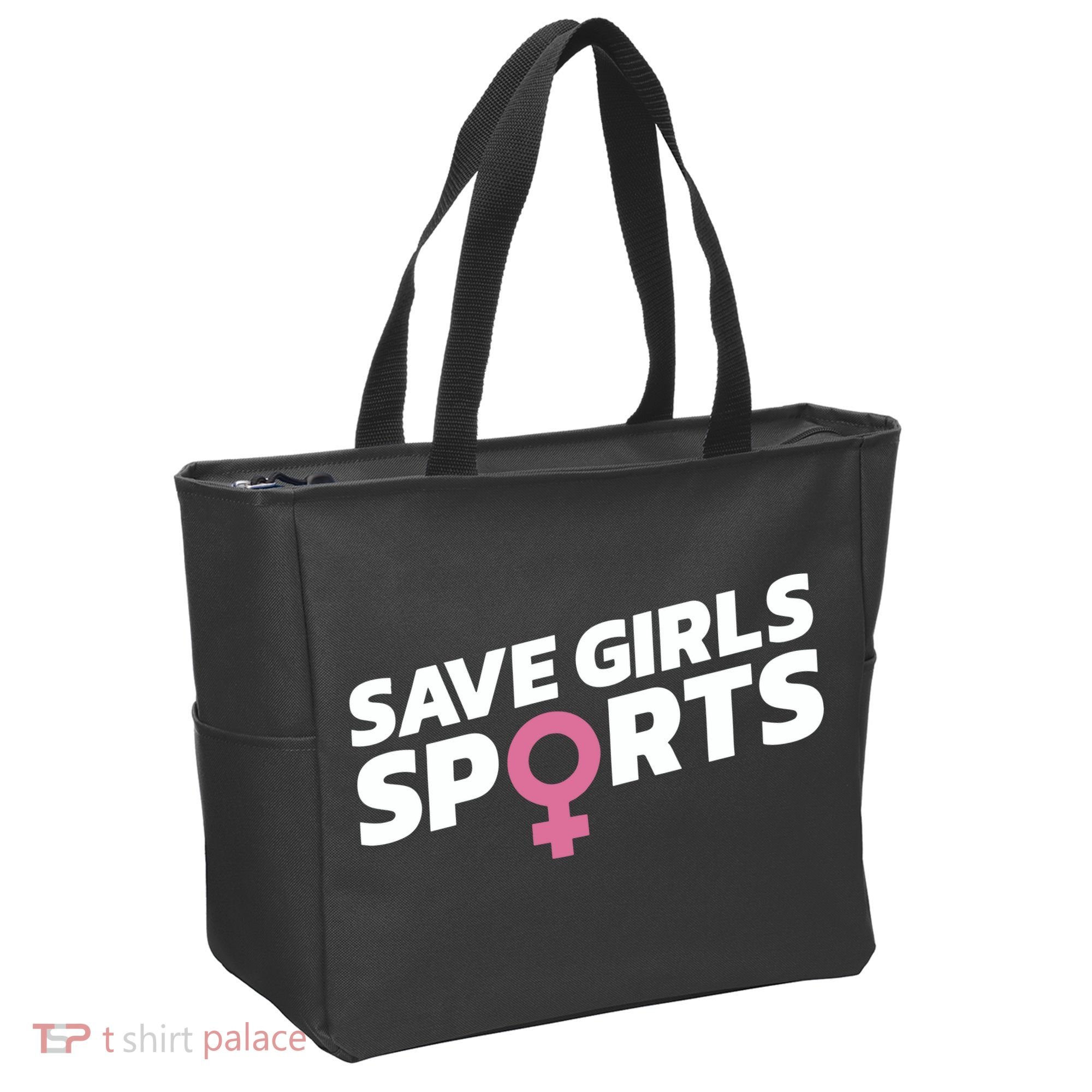Save Girl Sports Tote Bag