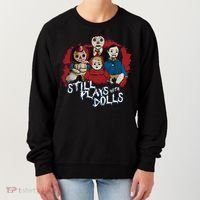 Steve Gonsalves Still Plays With Dolls New Women's Sweatshirt thumb 0