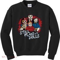 Steve Gonsalves Still Plays With Dolls New Kids Sweatshirt thumb 0