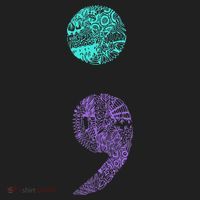 Semicolon Gift Suicide Prevention Awareness Beanie thumb 2