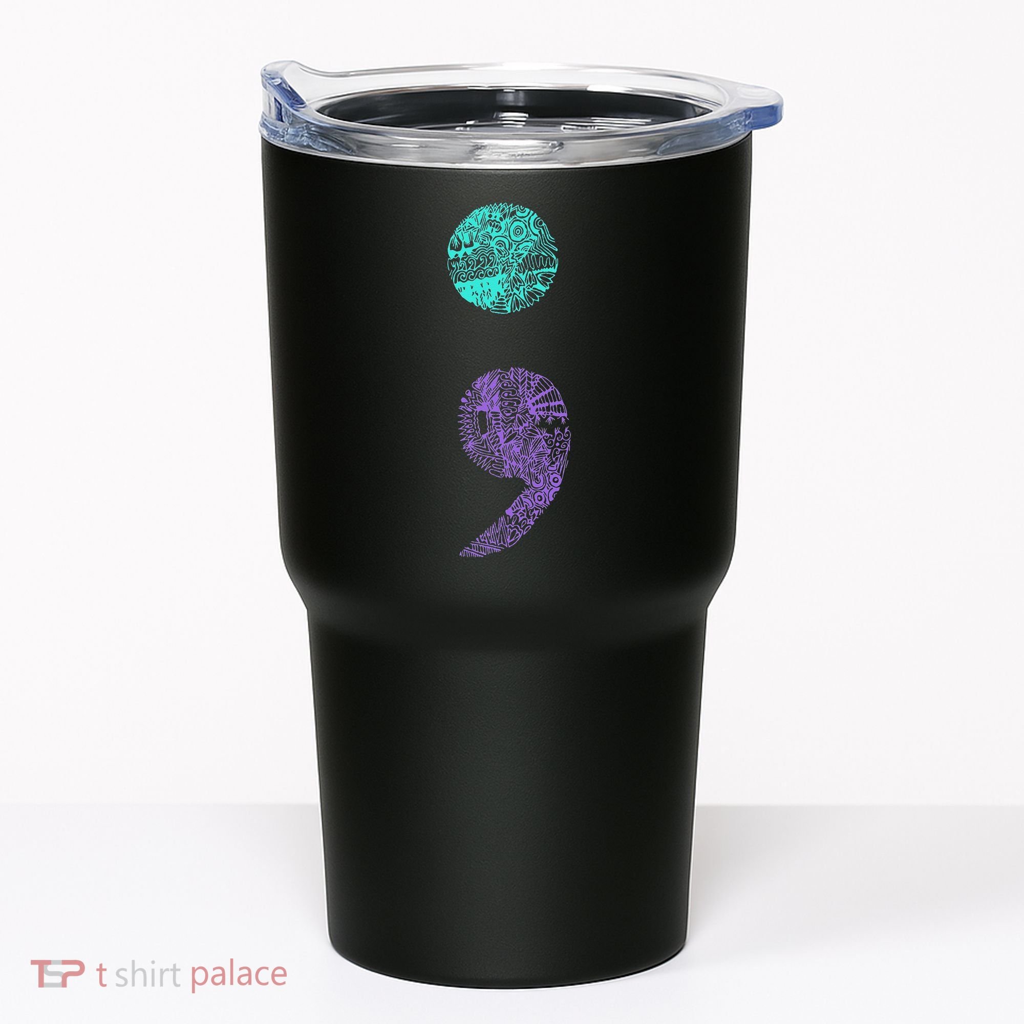 Semicolon Gift Suicide Prevention Awareness Tumbler