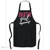 Skater Girl Skateboarding Skateboard Gift Apron thumb 0