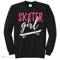 Skater Girl Skateboarding Skateboard Gift Sweatshirt thumb 0