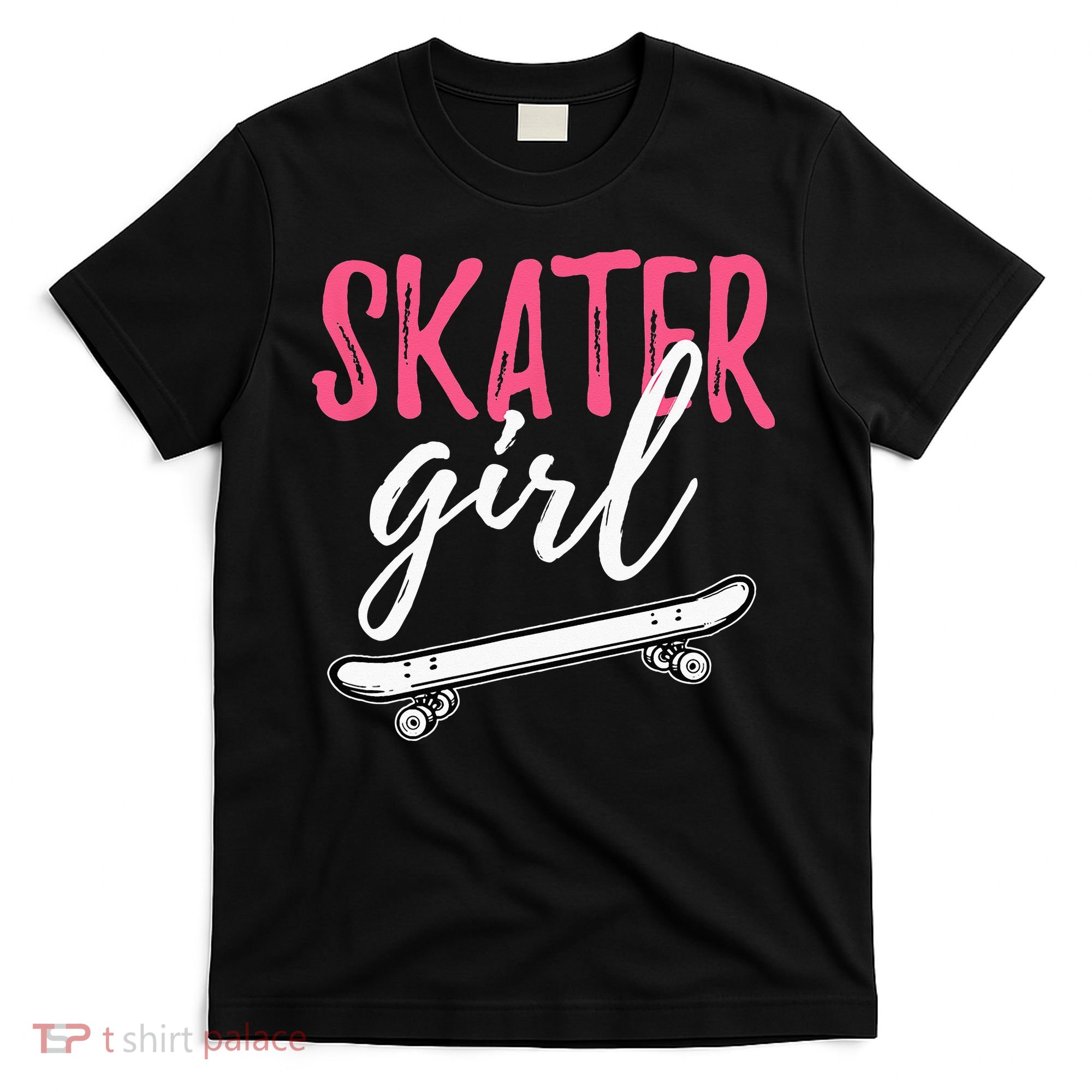 Skater Girl Skateboarding Skateboard Gift T-Shirt