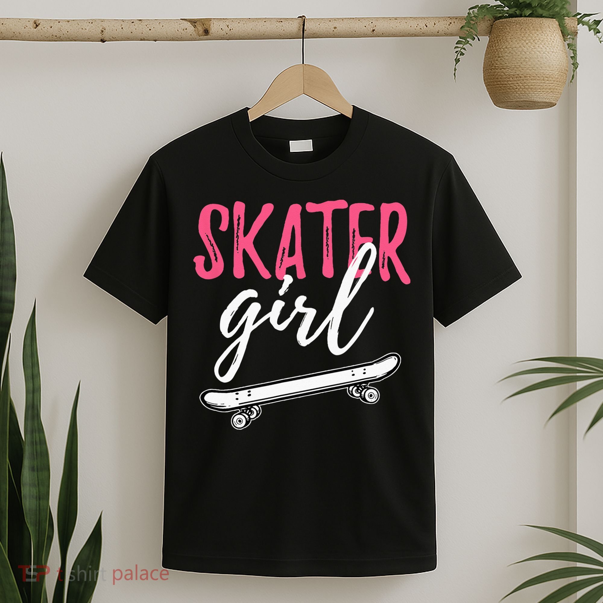 Skater Girl Skateboarding Skateboard Gift T-Shirt