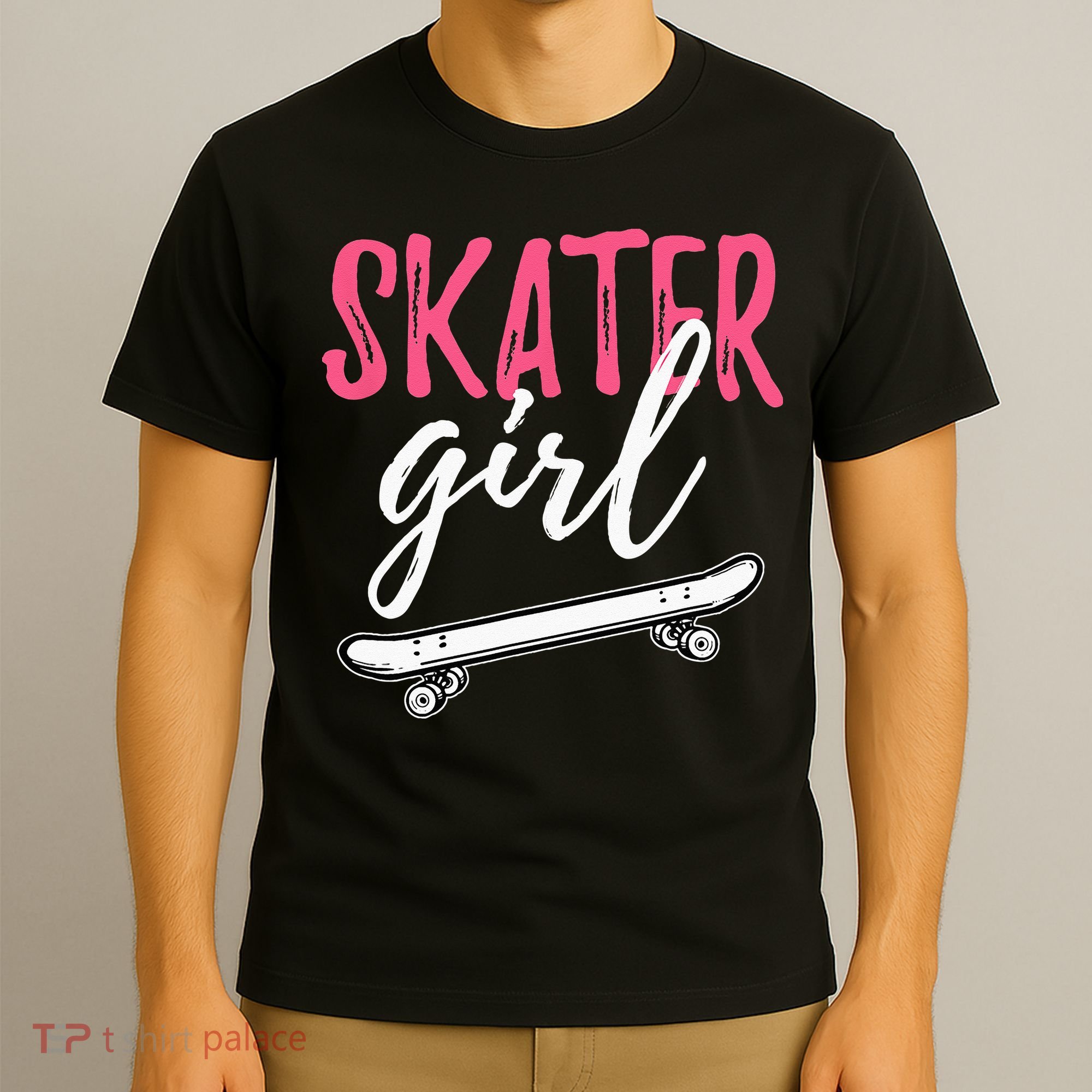 Skater Girl Skateboarding Skateboard Gift T-Shirt