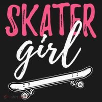 Skater Girl Skateboarding Skateboard Gift T-Shirt thumb 7