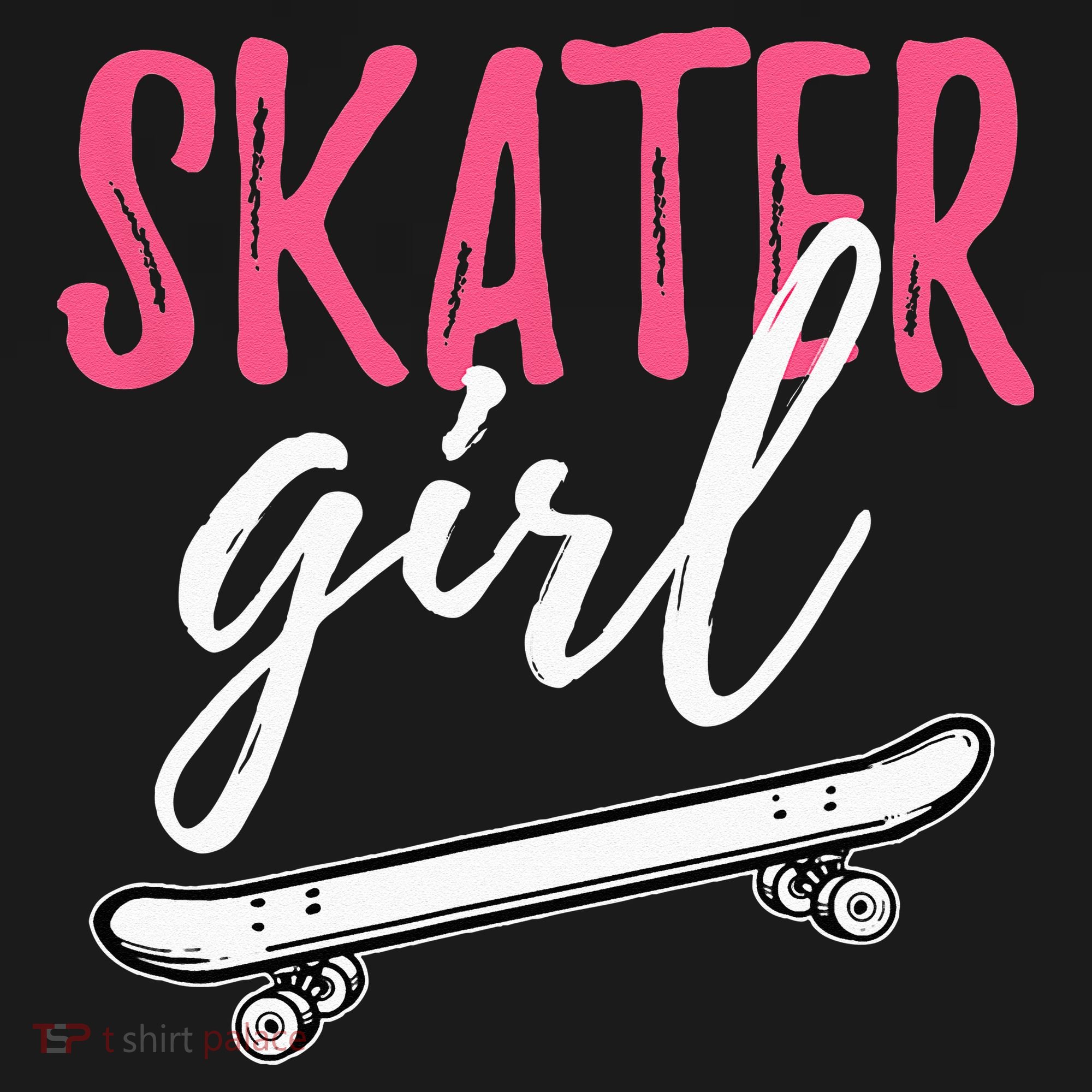 Skater Girl Skateboarding Skateboard Gift Bucket Hat