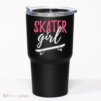 Skater Girl Skateboarding Skateboard Gift Tumbler thumb 0