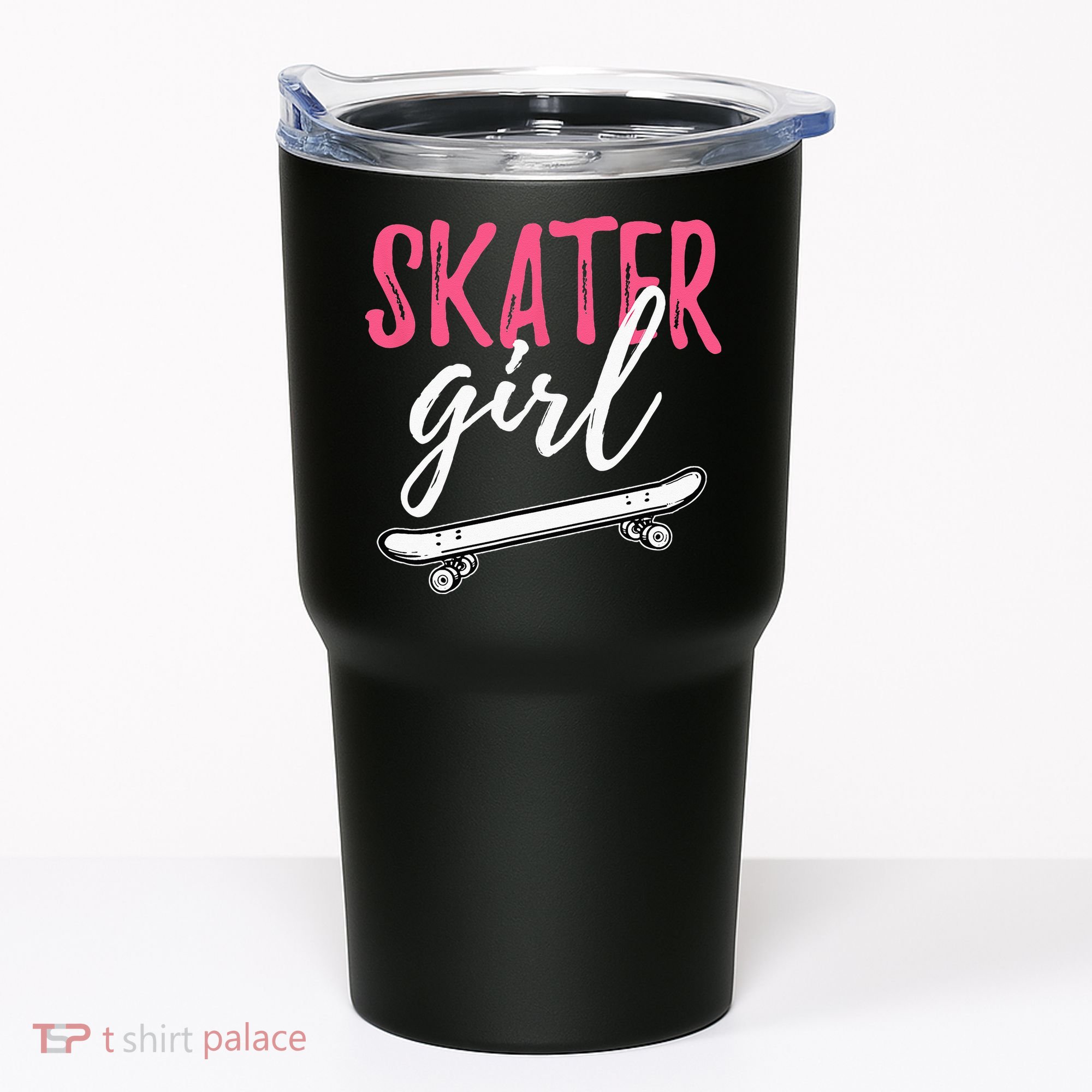 Skater Girl Skateboarding Skateboard Gift Tumbler