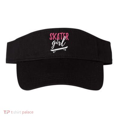 Skater Girl Skateboarding Skateboard Gift Visor