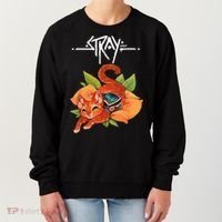 Stray Game Stray Video Game Funny Cat Game Women's Sweatshirt thumb 0