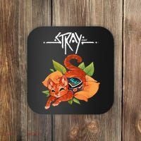 Stray Game Stray Video Game Funny Cat Game Coaster thumb 0