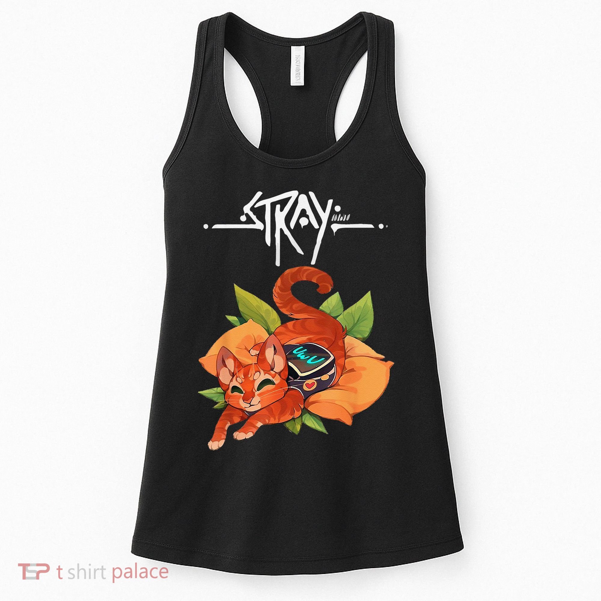 Stray Game Stray Video Game Funny Cat Game Women's Tank Top