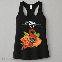 Stray Game Stray Video Game Funny Cat Game Women's Tank Top thumb 3