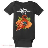 Stray Game Stray Video Game Funny Cat Game Baby Bodysuit thumb 0
