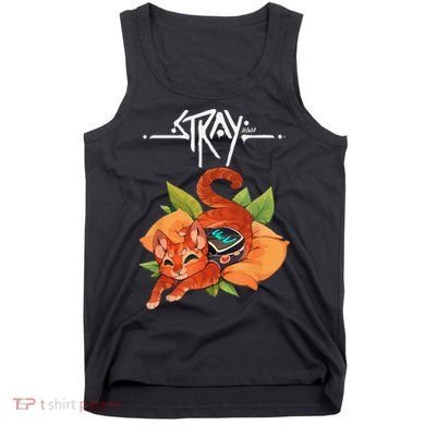 Stray Game Stray Video Game Funny Cat Game Tank Top