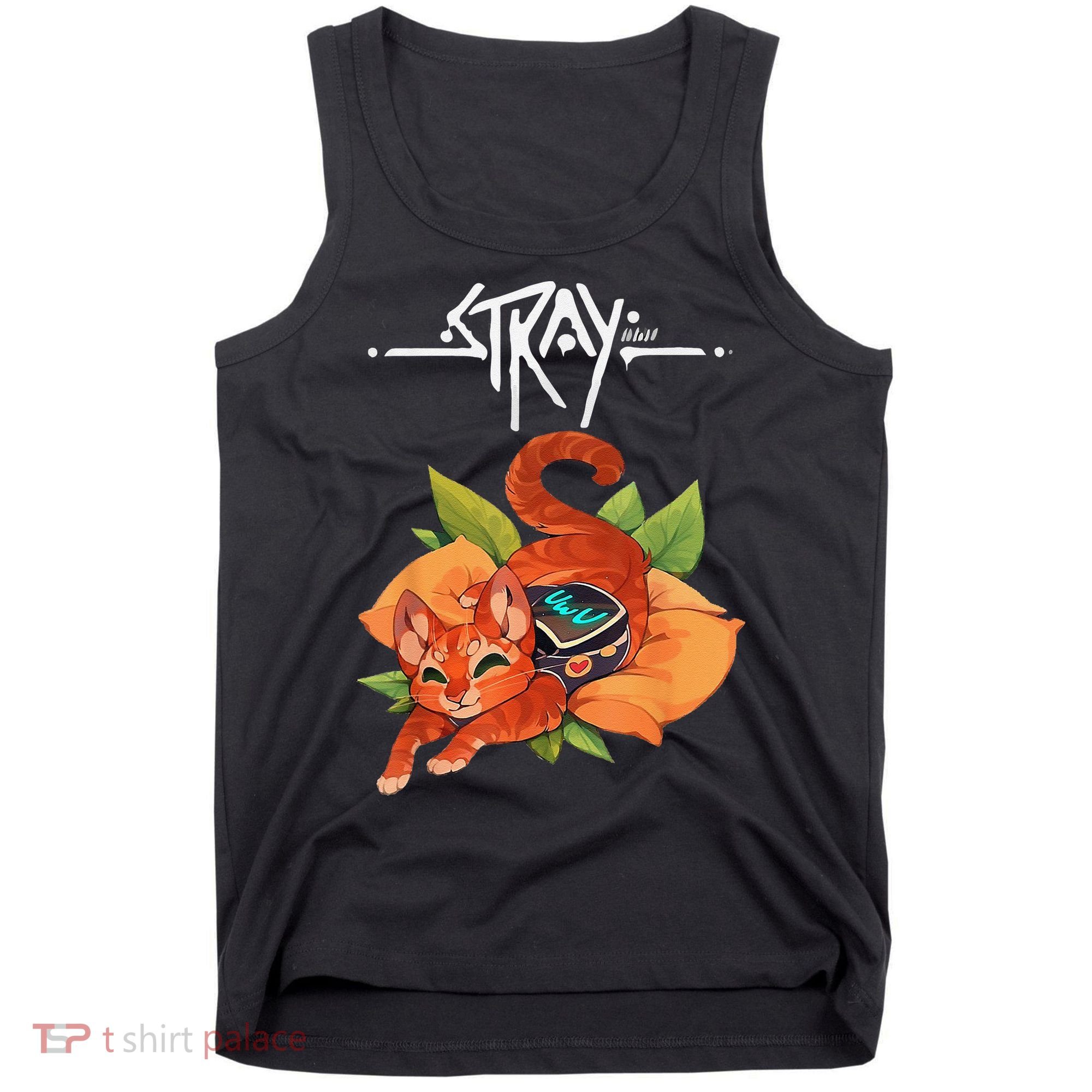 Stray Game Stray Video Game Funny Cat Game Tank Top