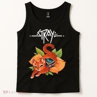Stray Game Stray Video Game Funny Cat Game Tank Top thumb 2
