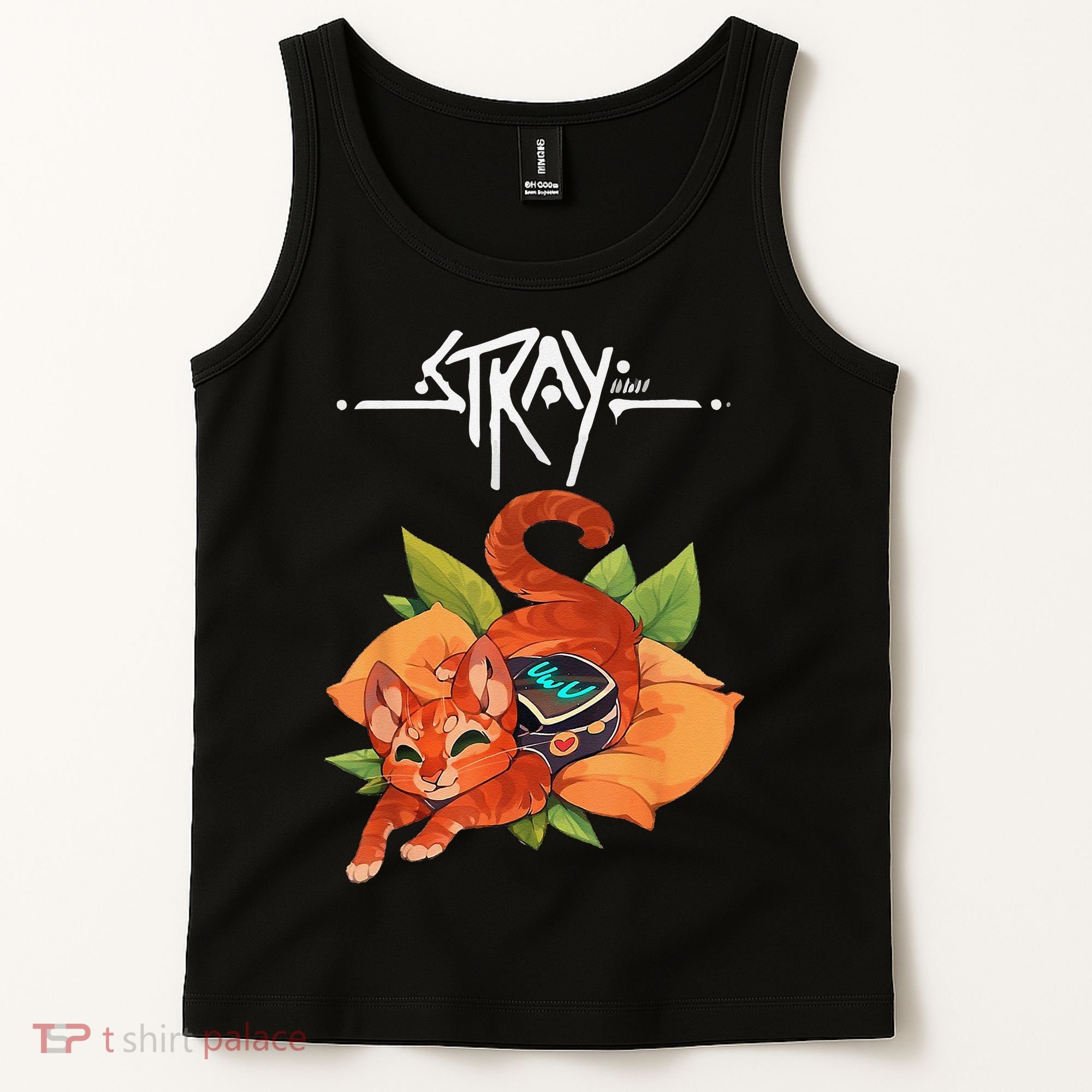 Stray Game Stray Video Game Funny Cat Game Tank Top