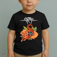 Stray Game Stray Video Game Funny Cat Game Toddler T-Shirt thumb 2