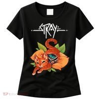 Stray Game Stray Video Game Funny Cat Game Women's T-Shirt thumb 0