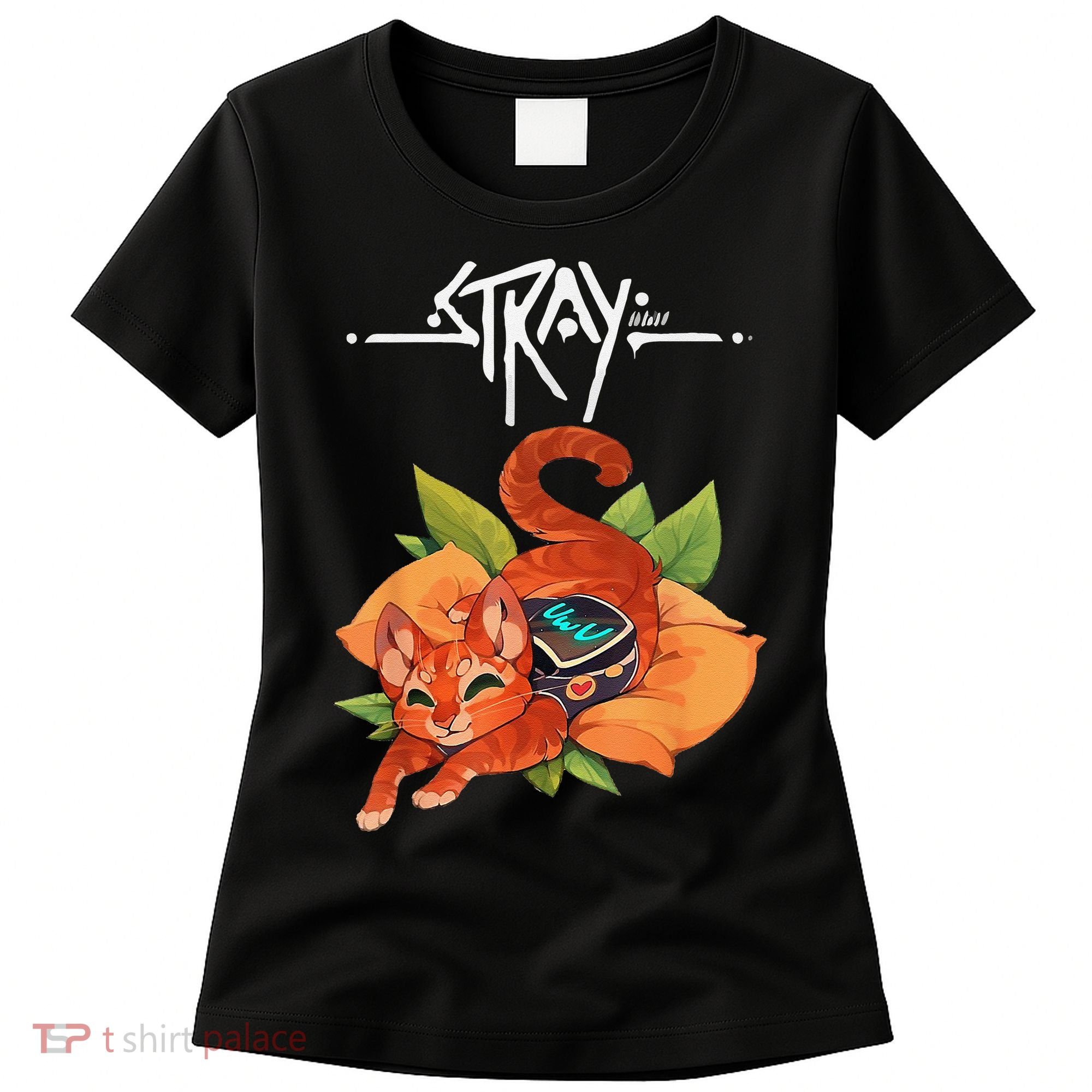 Stray Game Stray Video Game Funny Cat Game Women's T-Shirt