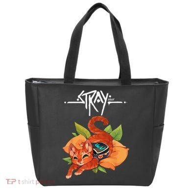 Stray Game Stray Video Game Funny Cat Game Tote Bag