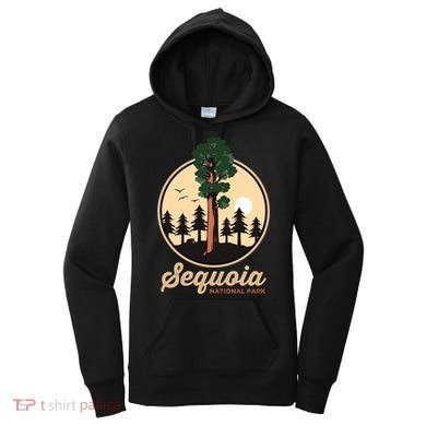 Sequoia General Sher Tree Camping Sequoia National Park Cute Gift Women's Hoodie