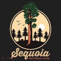 Sequoia General Sher Tree Camping Sequoia National Park Cute Gift Hat thumb 2