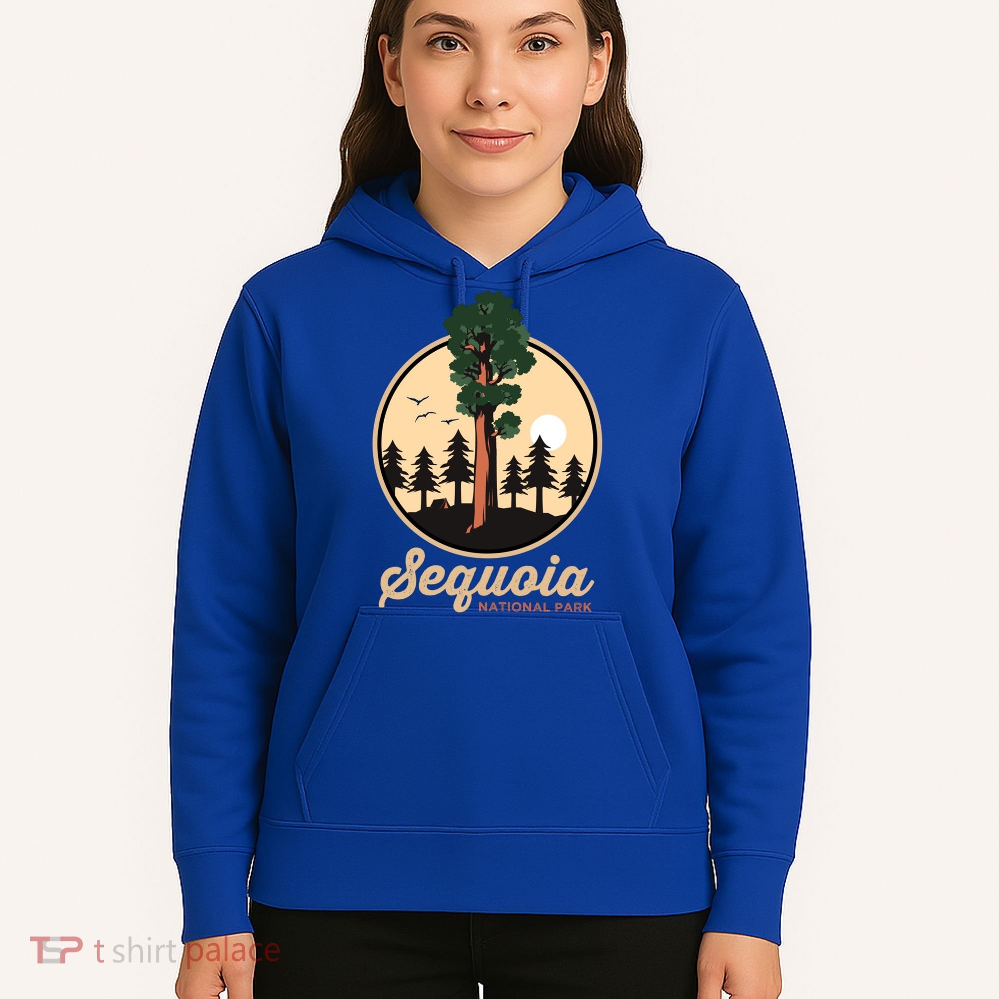 Sequoia General Sher Tree Camping Sequoia National Park Cute Gift Hoodie